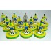 Subbuteo Andrew Table Soccer Brazil  2002 World Cup Winners  on WSB Professional bases